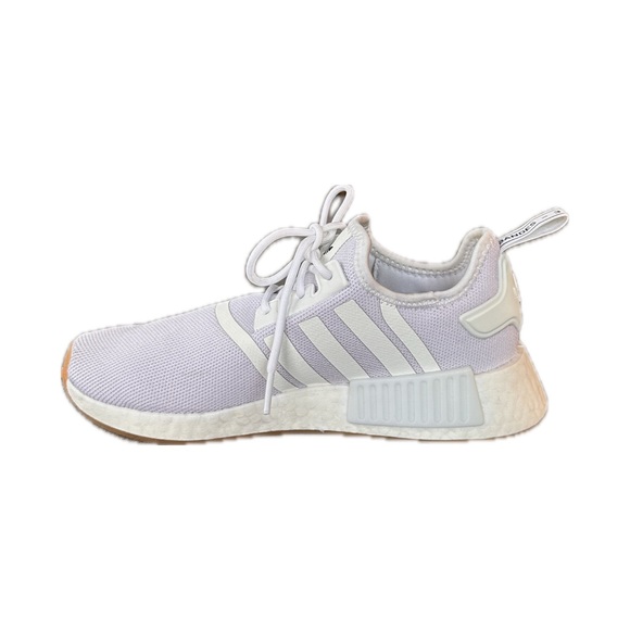 adidas NMD_R1 Primeblue Shoes - M 6.5/W 7.5 - Cloud White / Cloud White / Gum - Picture 4 of 15